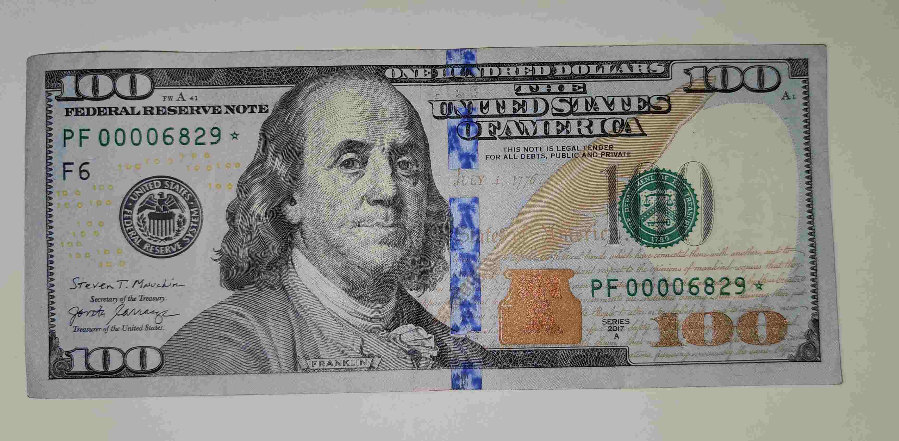 Questions-About-$100-2017A-Star-Note-Low-Serial
