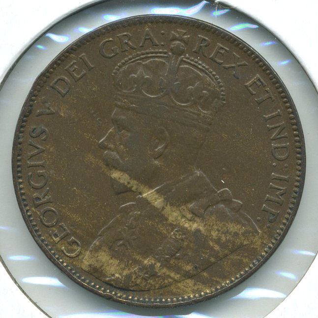 1929-Newfoundland-Cent--Interesting-Planchet,-But-Is-It-XF?