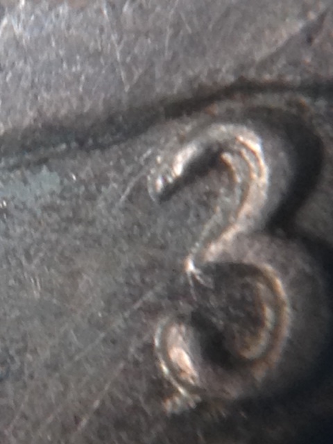 1903-B-British-Trade-Dollar--Tripled-Punched-3-Over-2
