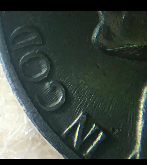 1964-D-Jefferson,-Very-Unusual-Die-Scratches,-RPM-Markers-Maybe?