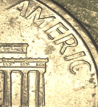 1999-Lincoln-Penny---Incomplete-Planchet-Or-Die-Grease-Or-?