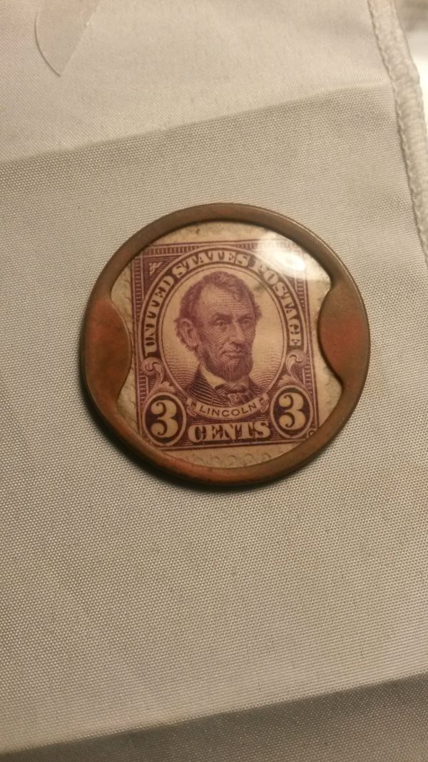 Lincoln-Stamp/Token?