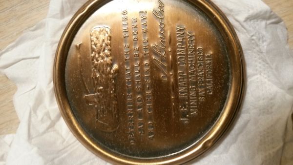 J.e.-Knapp-Lincoln-Medal?-What-Is-This?
