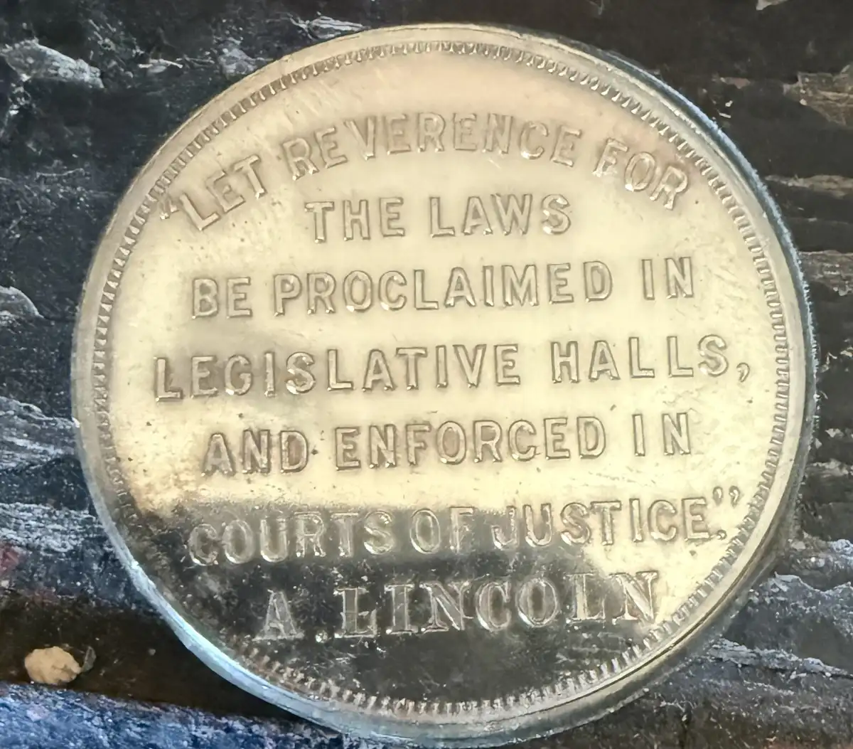 1916-Thomas-Elder-Lincoln-White-Feather-Token?