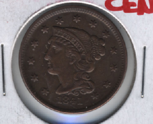 1841-Large-Cent-Variation-Or-Fake