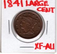 1841-Large-Cent-Variation-Or-Fake