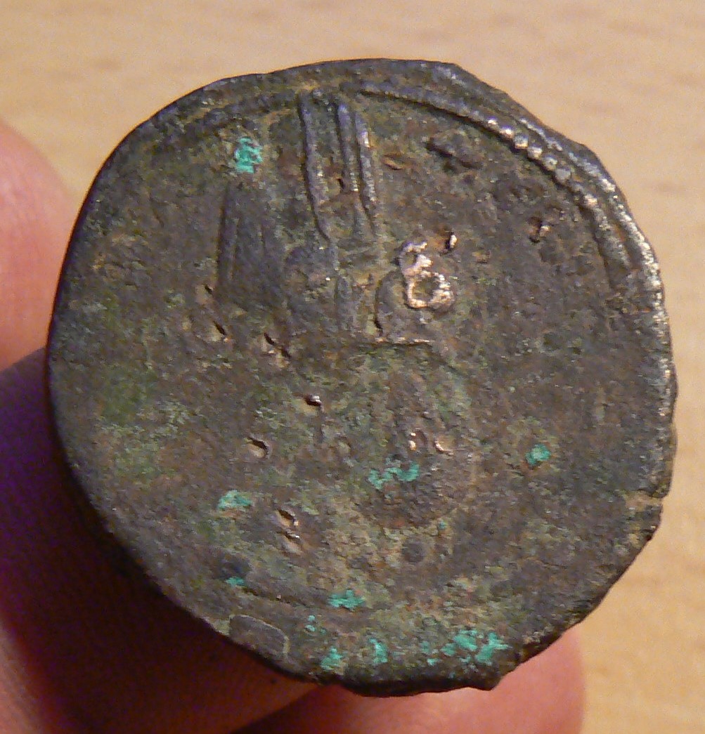 Unidentified-Large-Copper-Coin---Maybe-Roman?