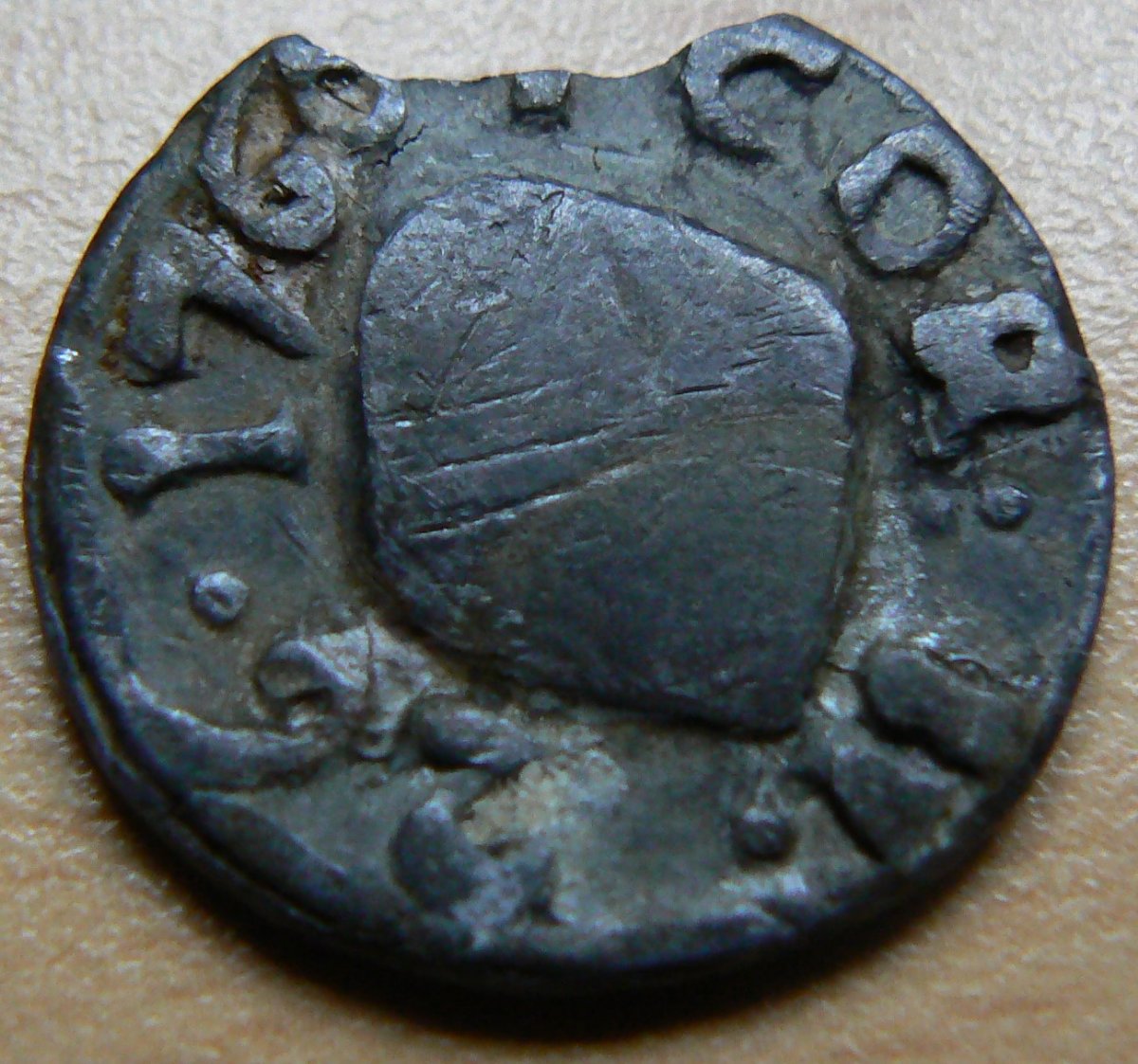 Unknown-Lead-Coin-Or-Token,-Id:-1760-Scottish-Communion-Token