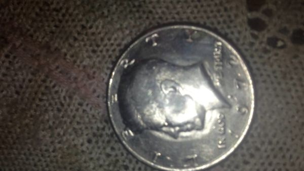 1972-Kennedy-Half-Dollar.-Appears-To-Have-A-Ring-Around-Bust