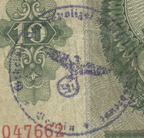 Hungarian-Note-With-Nazi-Overprint-Or-Hand-Stamp-Please-Help