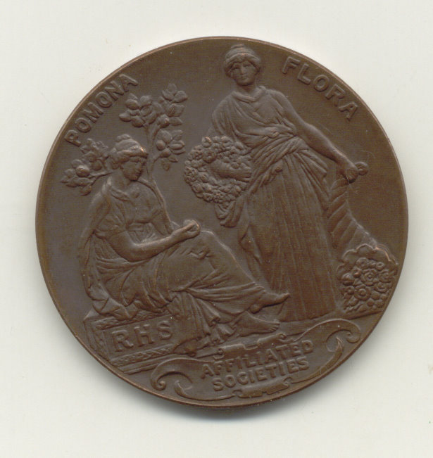 Horticulture-Society-Medal,-Any-Info-Appreciated.