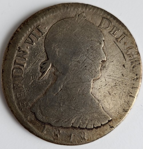 1818-Zacatecas-Rg-Contemporary-Counterfeit-8-Reales---Riddell-#69?
