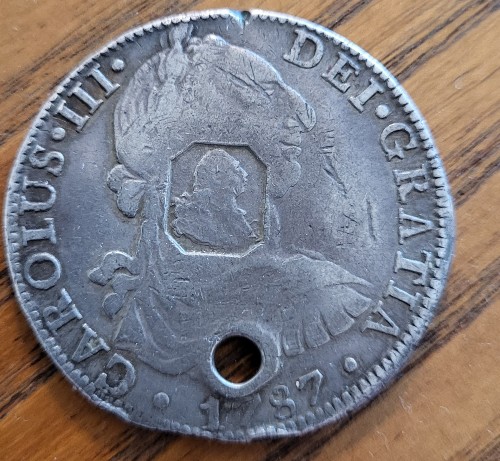 1792-8-Reales-Lima-W/-George-I-I-I-Counterstamp