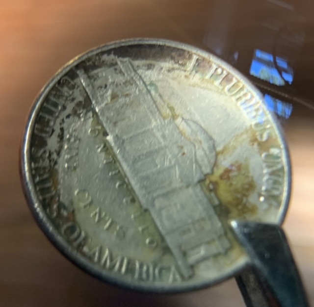 1977-D-Nickel-Lamination-Error-Or-Damage?