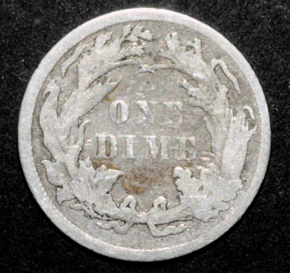 1886-Seated-Liberty-Dime-For-Grading