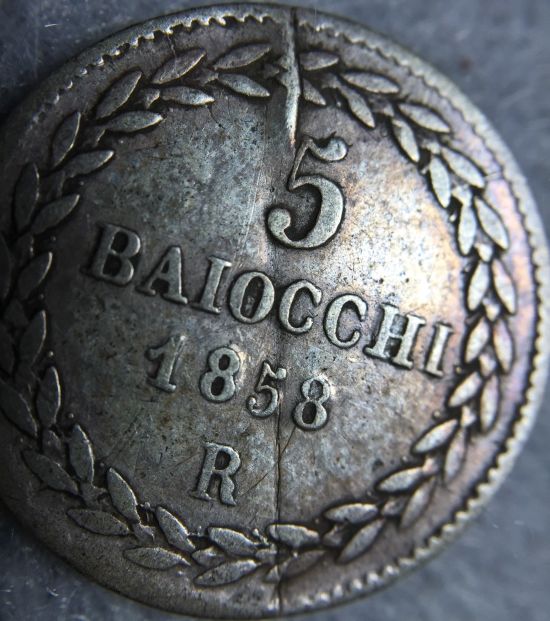 Cracked-Planchet?-1858-5-Baiocchi