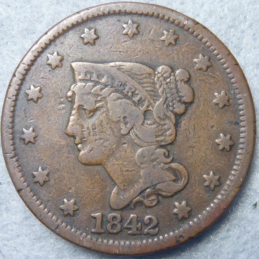1842-Braided-Hair-Cent