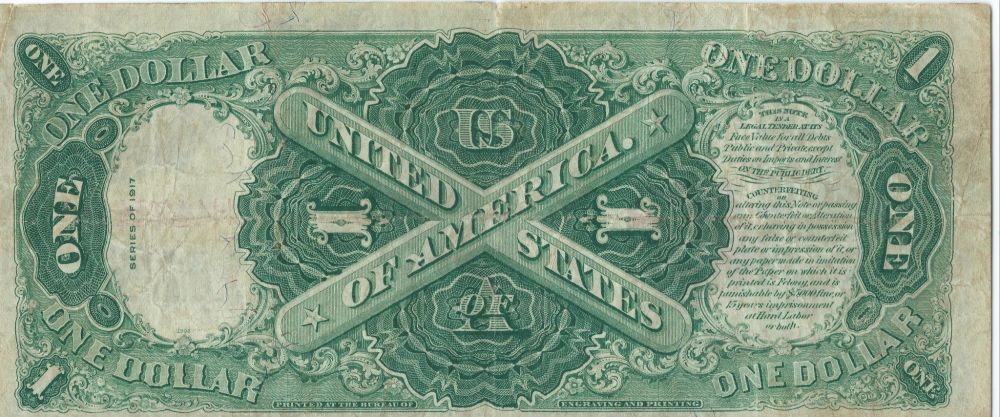 Series-Of-1917-$1-Fancy-Serial-Number