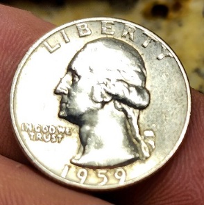 1959-D-Quarter-Found-In-Drain.-Line