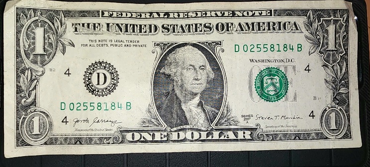 2017-$1-Smudge-On-Front-Of-Dollar