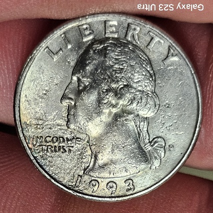 1993-D-Quarter-Lamination-On-Obverse