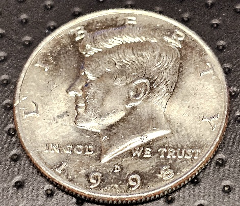 1998-D-Kennedy-Half,-DD-On-Reverse