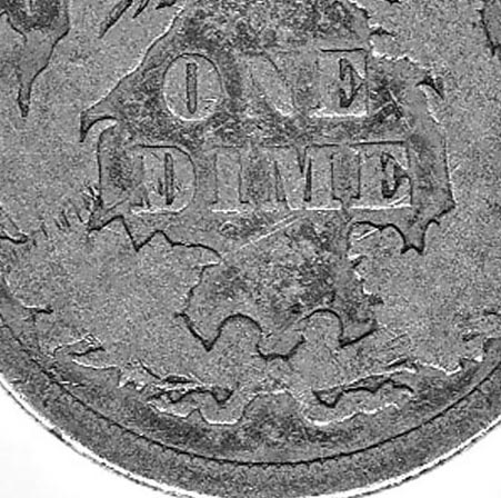 1861-Dime---Strange-