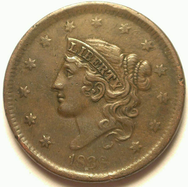 1838-Large-Cent-For-Grade