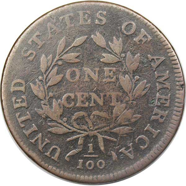 1798-Large-Cent-For-Grade