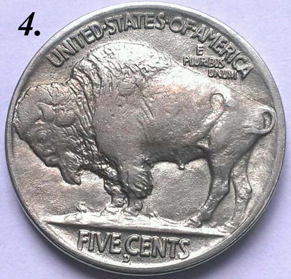 Nice-Group-Of-Scarce-Buffalo-Nickels