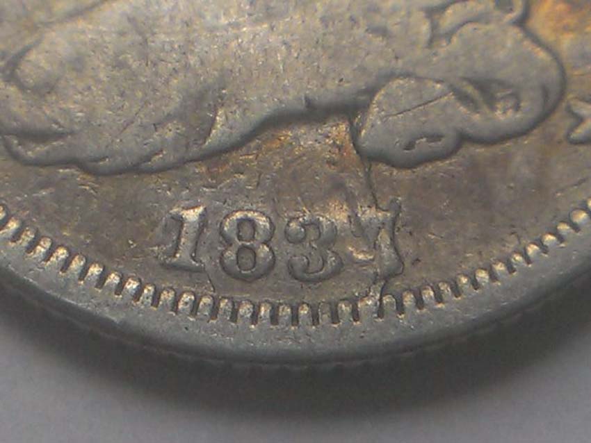 1837-Bust-Dime---What-Is-Going-On-With-The-Date-Area?