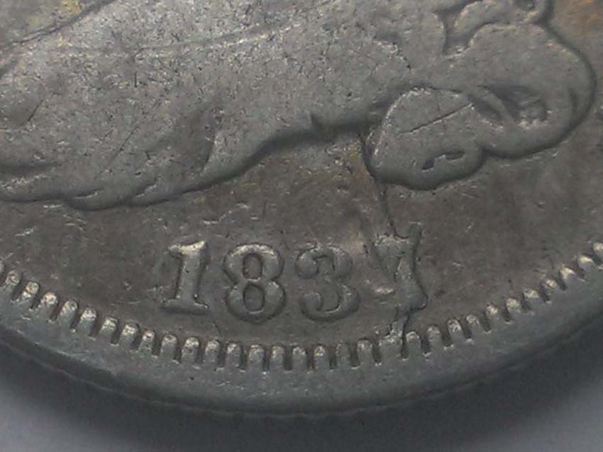 1837-Bust-Dime---What-Is-Going-On-With-The-Date-Area?