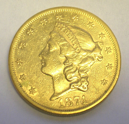 1874-$20-Gold
