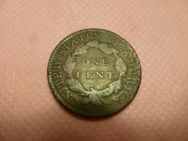 1819-Large-Cent-And-1921-Morgan