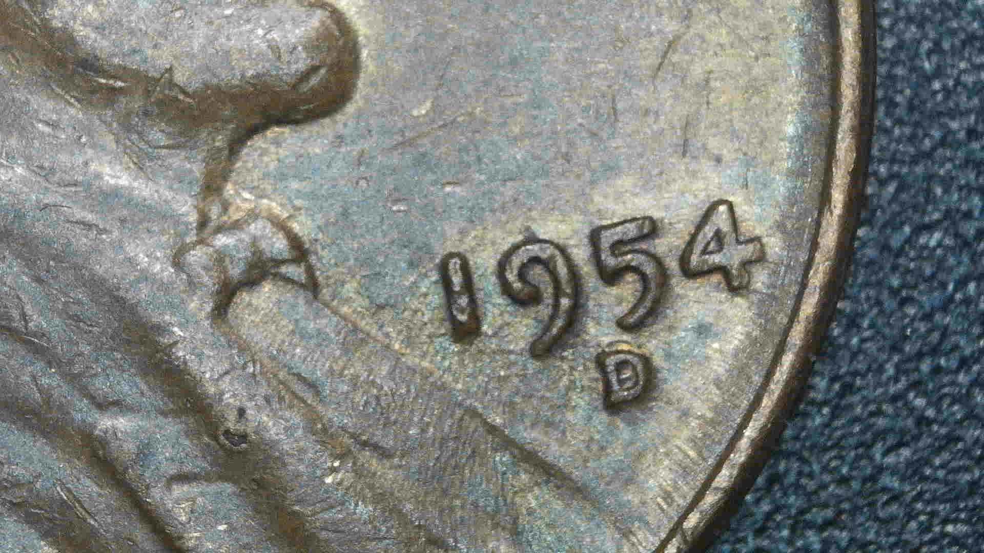 1954-D-Repunched-Mintmark-D/D/D