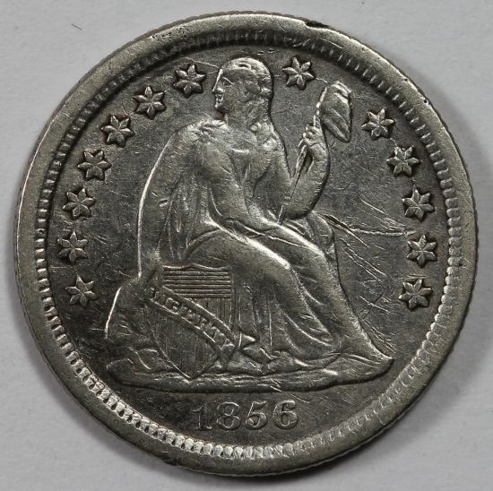 1856-Dime