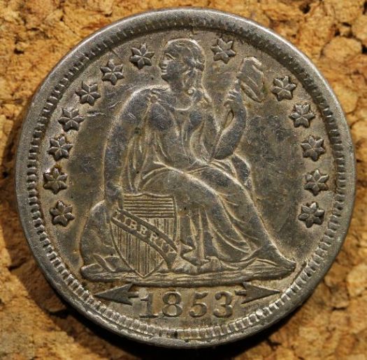 1853-Dime