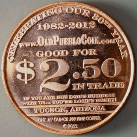 Old-Plueblo-Tucsan,-AZ-Coin-Token