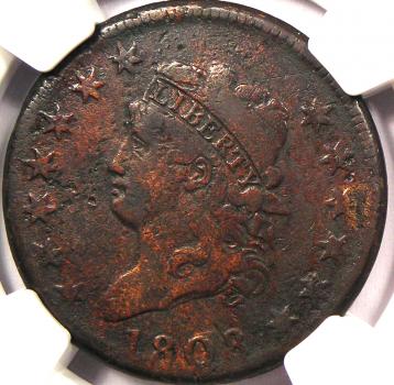 1808-Large-Cent,-12-Star