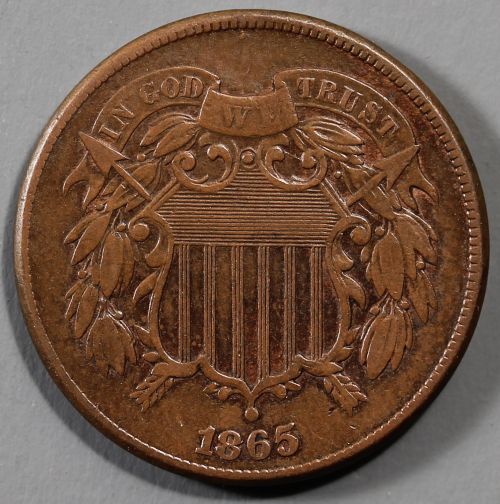 1865-Two-Cents