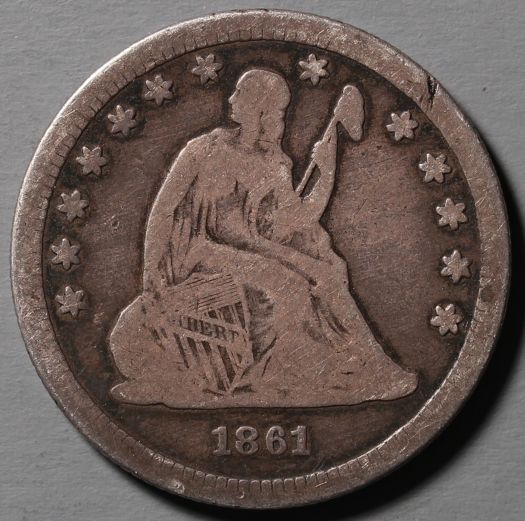 1861-Seated-Liberty-Quarter-Dollar