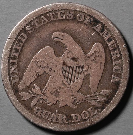 1861-Seated-Liberty-Quarter-Dollar