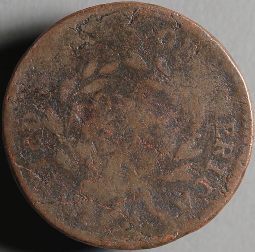1795-Large-Cent,-Lettered-Edge