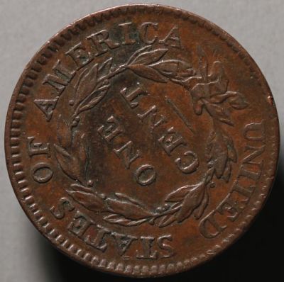 1818-Large-Cent,-N-3,-R-3