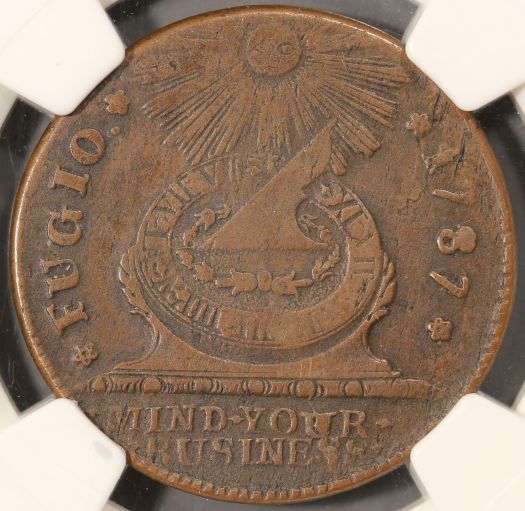 1787-Fugio-PCGS-AU-55-4-Cinq---Ever-Heard-Of-It?