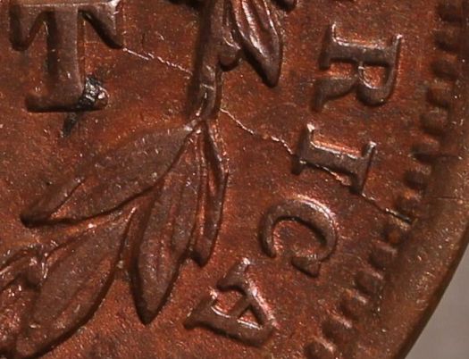 1843-Large-Cent-W/-Die-Cracks