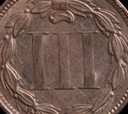 1869-Three-Cent-W/-Clash