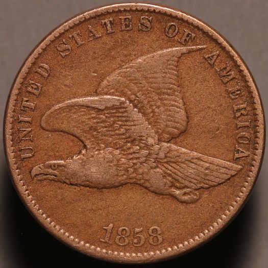1858-Flying-Eagle-Cent-For-Grading