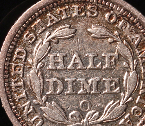 1854-O-Half-Dime,-Rare-Die-State-/-Variety?