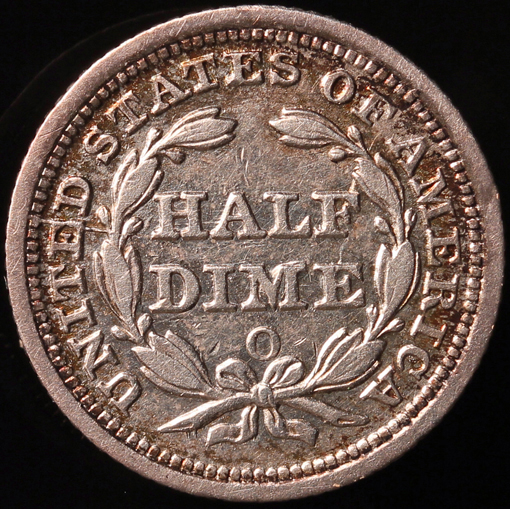 1854-O-Half-Dime,-Rare-Die-State-/-Variety?